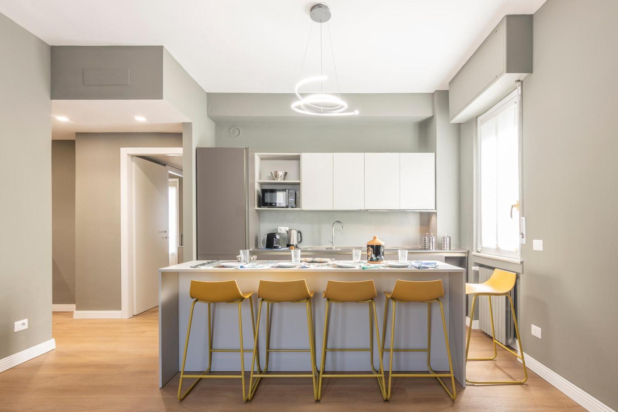 Appartement Ospitali - Dimora Tina, Ampio Trilocale In Zona Lambrate Comodo X4 *