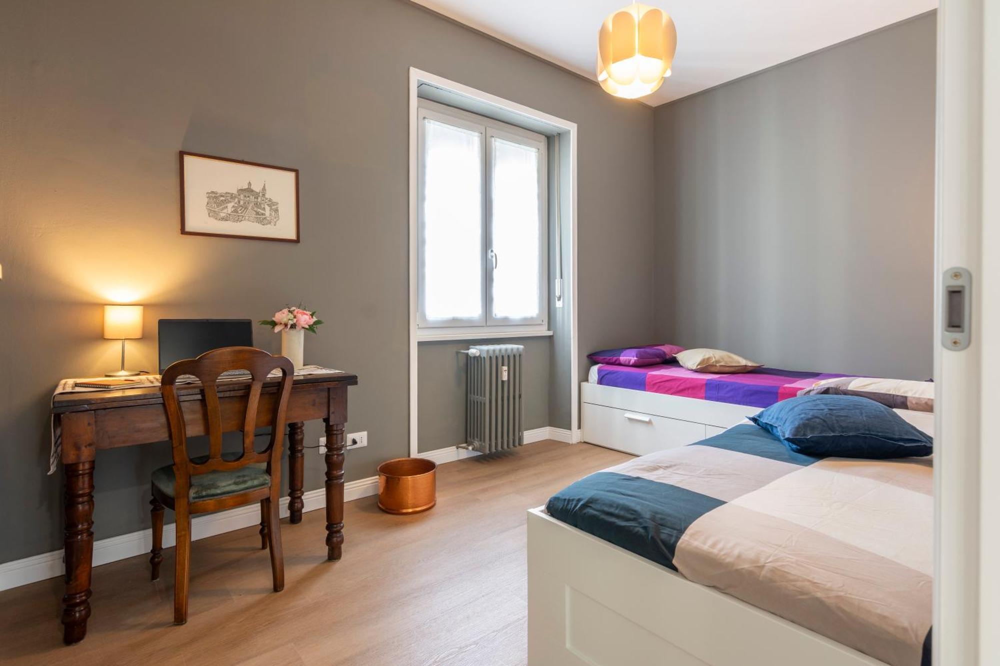 Ospitali - Dimora Tina, Ampio Trilocale In Zona Lambrate Comodo X4 Apartamento Milán